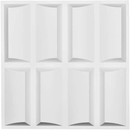 19.63 X 19.63 In. Robin Endura Wall Decorative 3D Wall Panel, White